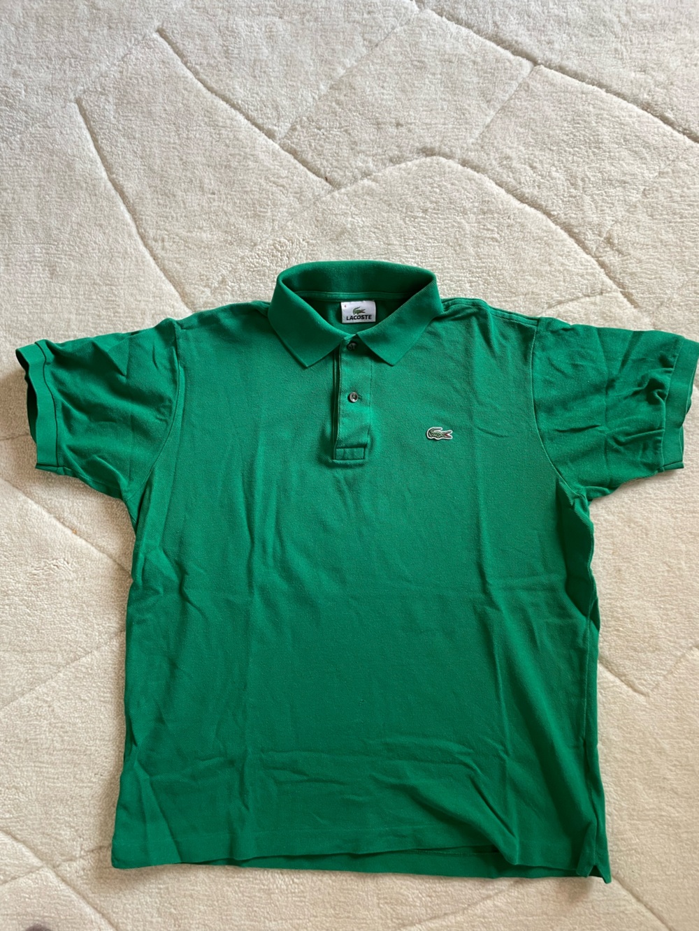 Lacoste Emerald Green Short Sleeve Polo